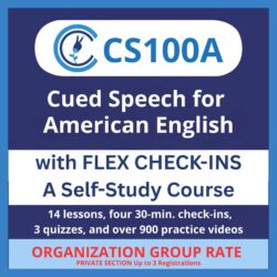 EDUCATIONAL ORGANIZATIONS- CS100A with Flex Check-Ins Self-Study Private Section